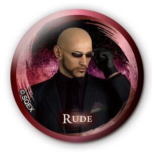 FF 7 Remake Square Enix Pin Badge - Rude